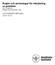 Regler och anvisningar för rekrytering av prefekter Dnr 1-538/2014 Ersätter Dnr 03316/2012-238. Universitetsförvaltningen, 2014-10-01