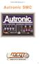 Autronic SMC Manual ver 1.7. Autronic SMC