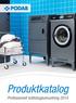 Produktkatalog. Professionell tvättstugeutrustning 2014. PODAB - Professionell tvättstugeutrustning