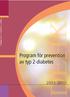 Program för prevention av typ 2-diabetes DIABETESCENTRUM