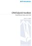 CRM/Säljstöd Handbok. Pyramid Business Studio, version 3.40B. Version 1.2 - (110302)