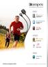 SPORT FÖRBÄTTRA DIN PRESTATION OPTIMERA DIN TRÄNING NJUT AV DIN IDROTT FITNESS NÅ DINA MÅL KOM I FORM MÅ BRA. www.compex.info