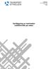 Kartläggning av marknaden kollektivtrafik på vatten. RAPPORT Dnr TSS 2015-1779 Juni 2015 ISBN