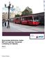 Ekonomiska jämförelser mellan BRT och spårväg i Sundsvall, Linköping och Uppsala. Rapport. Analys & Strategi 2012-02-15