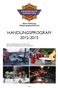 HANDLINGSPROGRAM 2012-2015