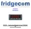 www.kylkom.se info@fridgecom.se EVCO Instrumentbeskrivning EVK204 med HACCP-larm och energisparläge
