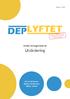 DEP LYFTET. Utvärdering. Undervisningsmaterial. Anna Santesson Markus Andersson Håkan Jarbin. Version 1 2014