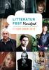 LITTERATUR FEST 17 OKTOBER 2015