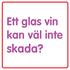 Ett glas vin kan väl inte. skada?