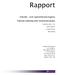 Rapport. Teknik- och tjänstekonvergens. Tekniskt underlag inför konkurrensanalys. Stockholm 2005-11-04. Fredrik Jacobson. Kristoffer Nilsson