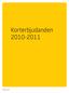 Korterbjudanden 2010-2011