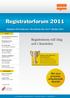 Registratorforum 2011