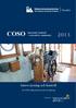 COSO. Intern styrning och kontroll. internal control - executive summary. Av COSO auktoriserad svensk översättning. Sponsrad av