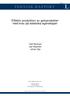 TEKNISK RAPPORT. Effektiv produktion av golvprodukter med krav på estetiska egenskaper. Olof Broman Jan Nyström Johan Oja. Luleå tekniska universitet