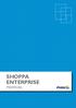 Shoppa EntErpriSE Manual