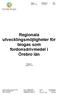 Regionala utvecklingsmöjligheter för biogas som fordonsdrivmedel i Örebro län