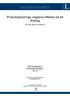 EXAMENSARBETE. Produktplacerings negativa effekter på ett företag. Hur kan dessa motverkas? Erik Andersson Kristoffer Bergner 2013