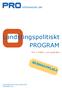 Landstingspolitiskt PROGRAM