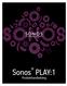 Sonos PLAY:1. Produkthandledning