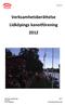 2013-02-27. Verksamhetsberättelse Lidköpings kanotförening 2012