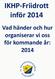 IKHP-Friidrott inför 2014
