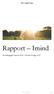 HKR Digital Design. Rapport Imind. Projektuppgift i kursen KDI Kreativ Design & IT. Lynn Wallander