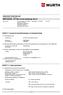SÄKERHETSDATABLAD enligt Förordning (EG) nr 1907/2006 0890100048 - DP 300 Universaltätning, 80 ml