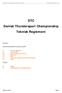 DTC Danish Thundersport Championship Teknisk Reglement