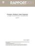 RAPPORT2011. Konsumentföreningen Stockholm. Extrapris, Multipris, Super Duperpris - en rapport om prisinformation i livsmedelsbutiker.