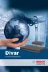 Divar. Användningsguide. Divar application guide