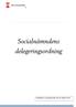 Socialnämndens delegeringsordning