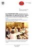 SLUTRAPPORT FÖR Klimatinformation till fastighetsägare och lägenhetsinnehavare ansökan till Stockholms Klimatinvesteringsprogram 2004.