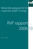 Behandlingskapacitet för organiskt avfall i Sverige. RVF rapport 2006:10 ISSN 1103-4092