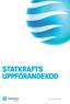 STATKRAFTS UPPFÖRANDEKOD. www.statkraft.com