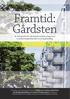 Framtid: Gårdsten. En redogörelse för Gårdstensbostäders arbete med sysselsättningsfrämjande social upphandling