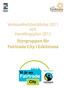 Verksamhetsberättelse 2011 och Handlingsplan 2012. Styrgruppen för Fairtrade City i Eskilstuna