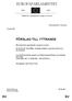 EUROPAPARLAMENTET. Utskottet för regionalpolitik, transport och turism FÖRSLAG TILL YTTRANDE. från utskottet för regionalpolitik, transport och turism