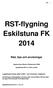 RST-flygning Eskilstuna FK 2014