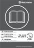 PG 400SF PG 280 SF. Bruksanvisning. Brugsanvisning. Bruksanvisning. Käyttöohje SE DK NO FI HUSQVARNA CONSTRUCTION PRODUCTS