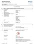 SÄKERHETSDATABLAD. M-Bond 200 Adhesive. Revision: 1.0 Datum: 21.04.2015 ENLIGT EG-REGLERNA 1907/2006 (REACH), 1272/2008 (CLP) & 453/2010