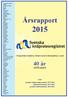 Årsrapport. 40 år. Ortopediska kliniken, Skånes universitetssjukhus, Lund