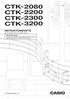 CTK-2080 CTK-2200 CTK-2300 CTK-3200