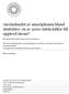 Användandet av smartphones bland studenter: en av 2000-talets källor till upplevd stress?