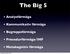 The Big 5. Analysförmåga. Kommunikativ förmåga. Begreppsförmåga. Procedurförmåga/IHF. Metakognitiv förmåga