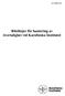 Dnr 1960/04-200. Riktlinjer för hantering av övertalighet vid Karolinska Institutet