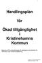 Handlingsplan. för. Ökad tillgänglighet i Kristinehamns Kommun