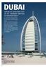 DUBAI. satsar på lyxturism och vill bli världens främsta turistdestination