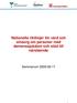 Nationella riktlinjer för vård och omsorg om personer med demenssjukdom och stöd till närstående. Seminarium 2009-09-17