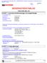 Är i enlighet med författningen (EG) nr 1907/2006 (REACH), Bilaga II, ändrad genom författningen (EU) nr 453/2010 - Sverige Datum Version