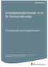 Arvodesbestämmelser m.m. för förtroendevalda